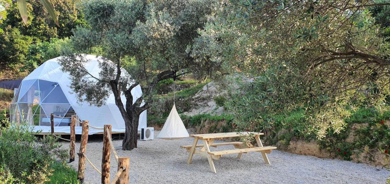 Luxury Dome Tents Ikaria Ap'Esso2 Raches  Exterior photo