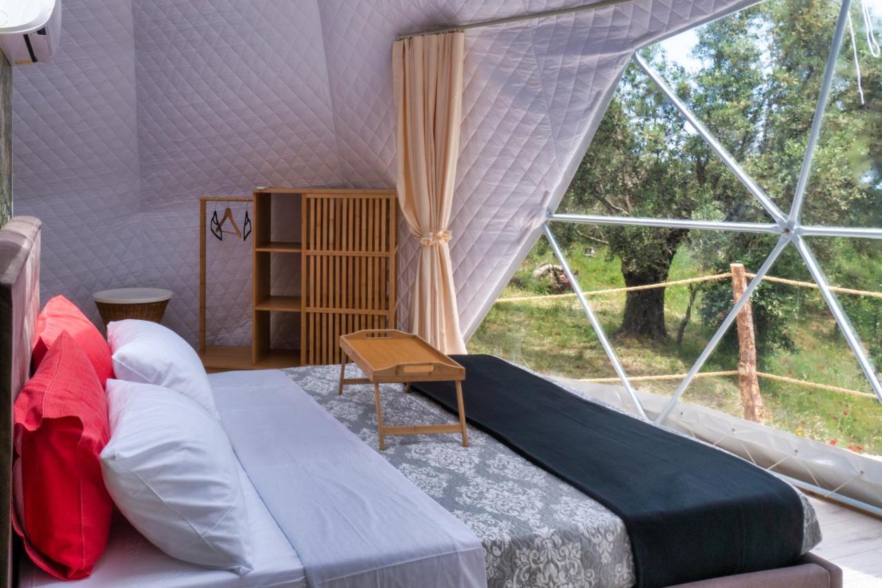 Luxury Dome Tents Ikaria Ap'Esso2 Raches  Exterior photo