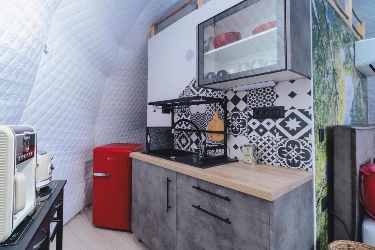 Luxury Dome Tents Ikaria Ap'Esso2 Raches  Exterior photo